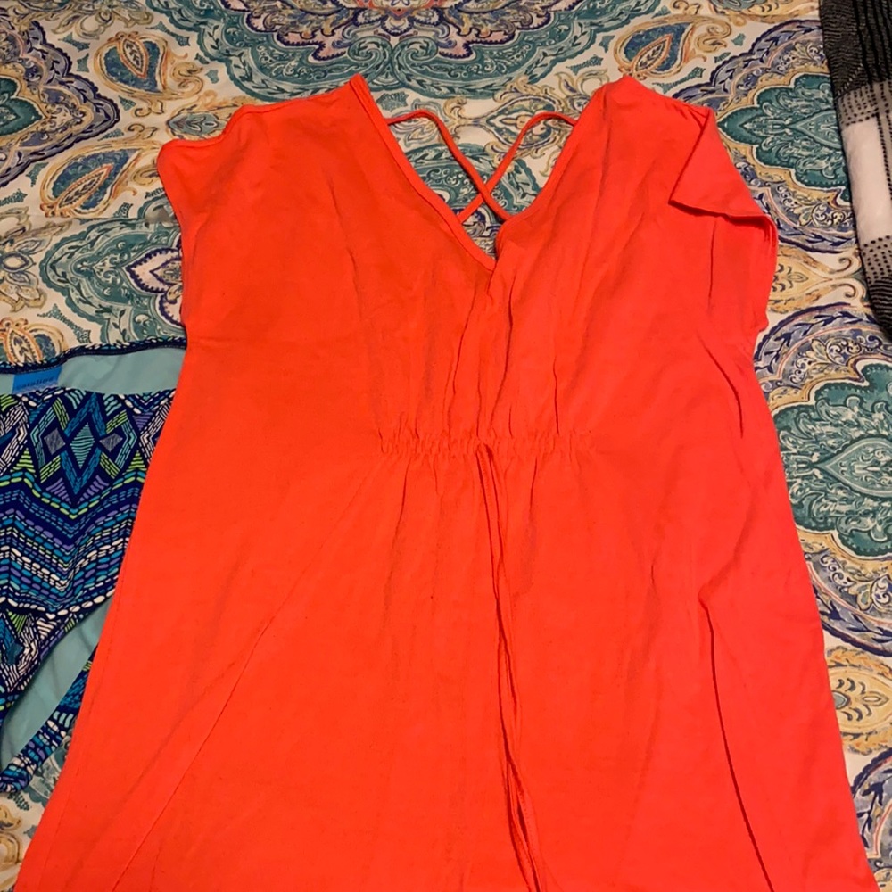 Swim bottoms and cover up